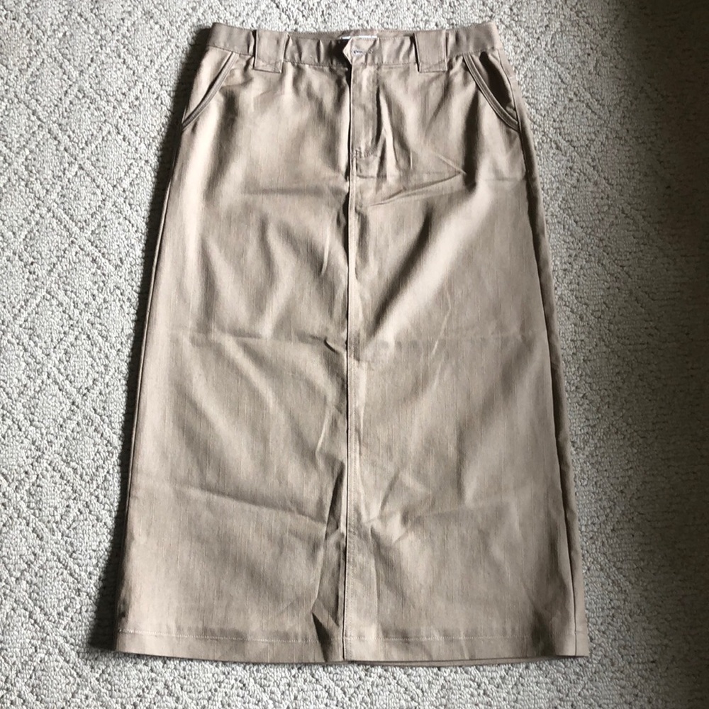 Khaki Cato Skirt